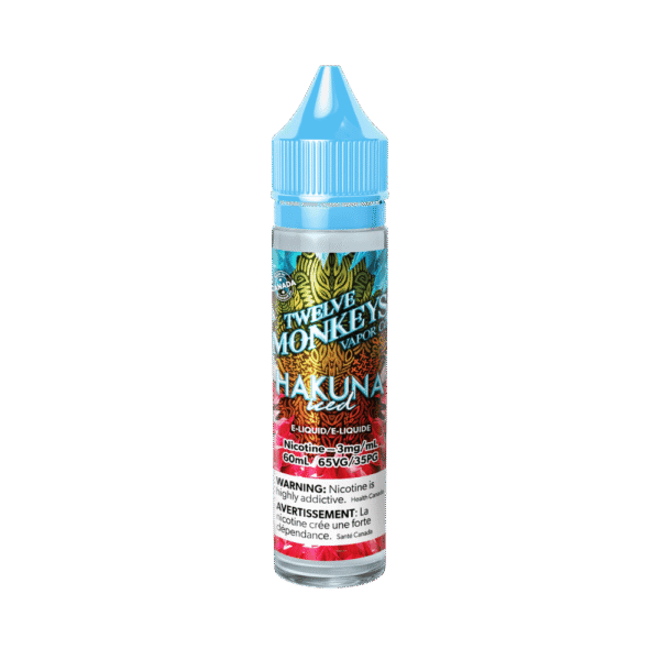 12 Monkeys Ice Age - Hakuna Iced Vape Juice