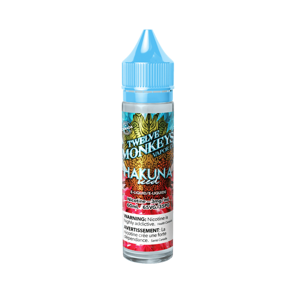 12 Monkeys Ice Age - Hakuna Iced Vape Juice