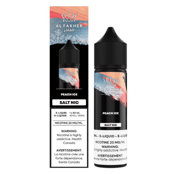 AL Fakher Salt - Peach Ice Nic Salt E-Liquid