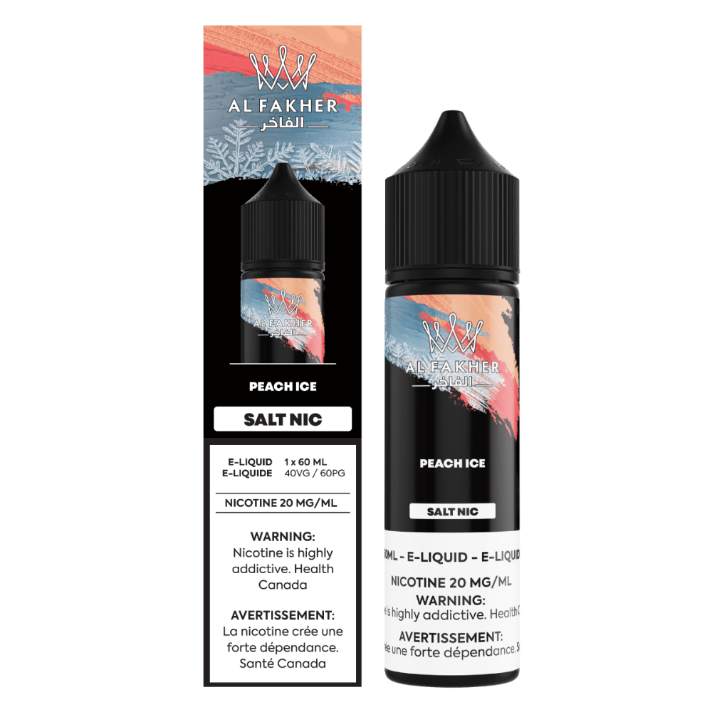 AL Fakher Salt - Peach Ice Nic Salt E-Liquid