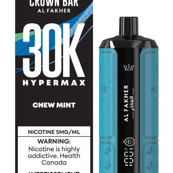 Al Fakher Hyper Max 30K - Chew Mint Disposable Vape — 4one6 Vape Toronto