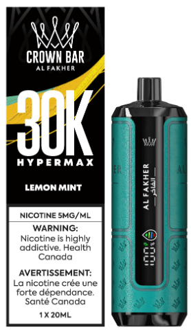 Al Fakher Hyper Max 30K - Lemon Mint Disposable Vape