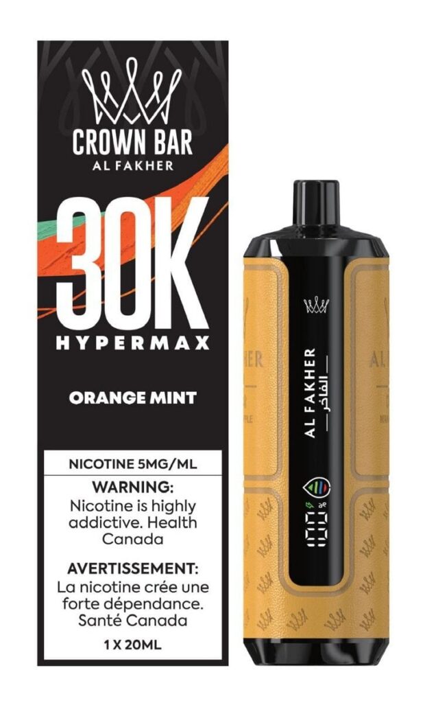 Al Fakher Hyper Max 30K - Orange Mint Disposable Vape