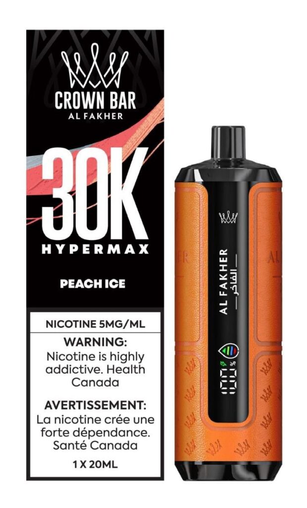 Al Fakher Hyper Max 30K - Peach Ice Disposable Vape