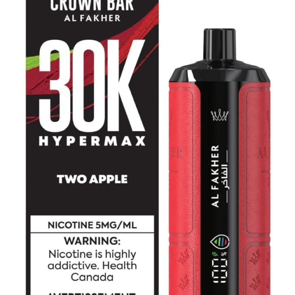 Al Fakher Hyper Max 30K - Two Apple Disposable Vape — 4one6 Vape Toronto