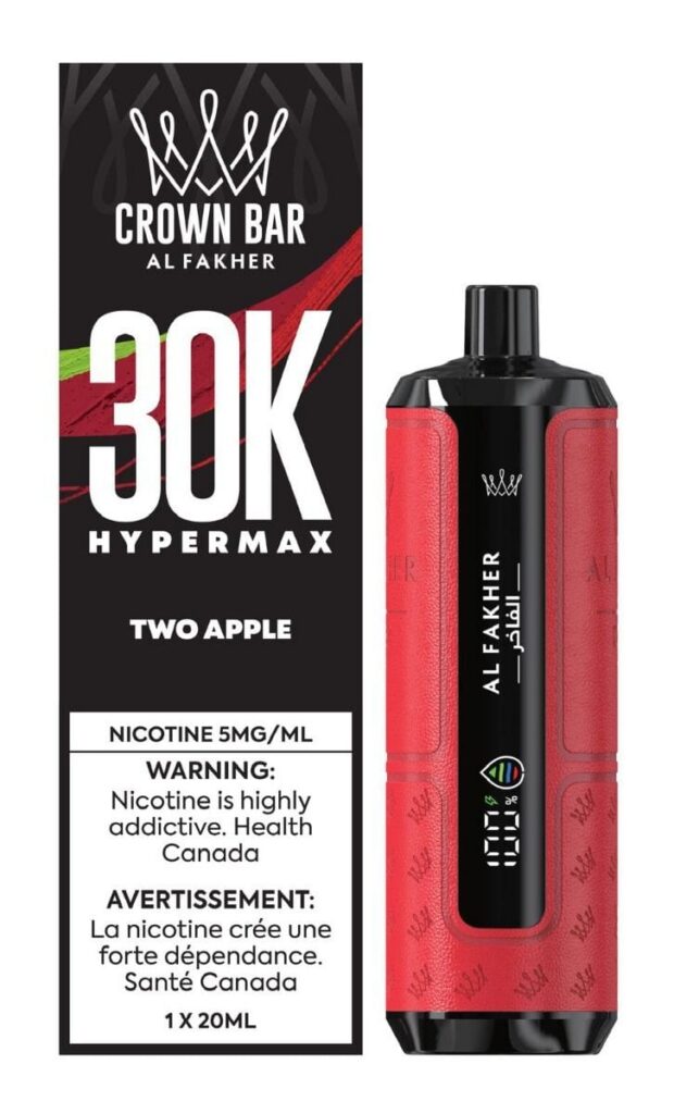 Al Fakher Hyper Max 30K - Two Apple Disposable Vape