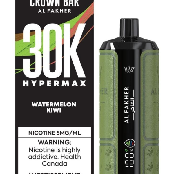 Al Fakher Hyper Max 30K - Watermelon Kiwi Disposable Vape — 4one6 Vape Toronto