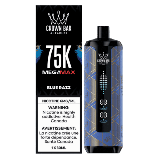 Al Fakher Mega Max 75K - Blue Razz Disposable Vape