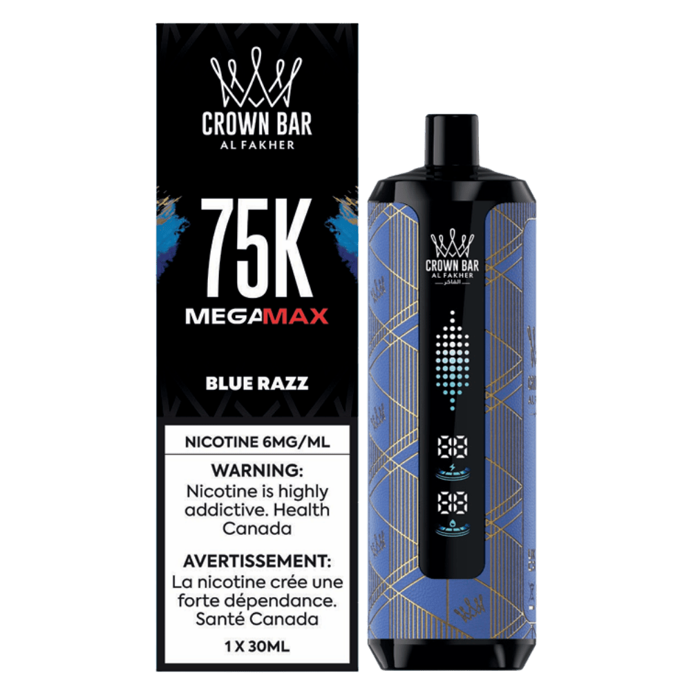 Al Fakher Mega Max 75K - Blue Razz Disposable Vape