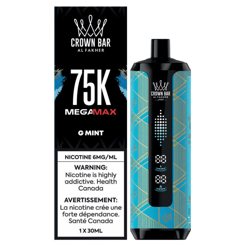 Al Fakher Mega Max 75K - Gum Mint Disposable Vape
