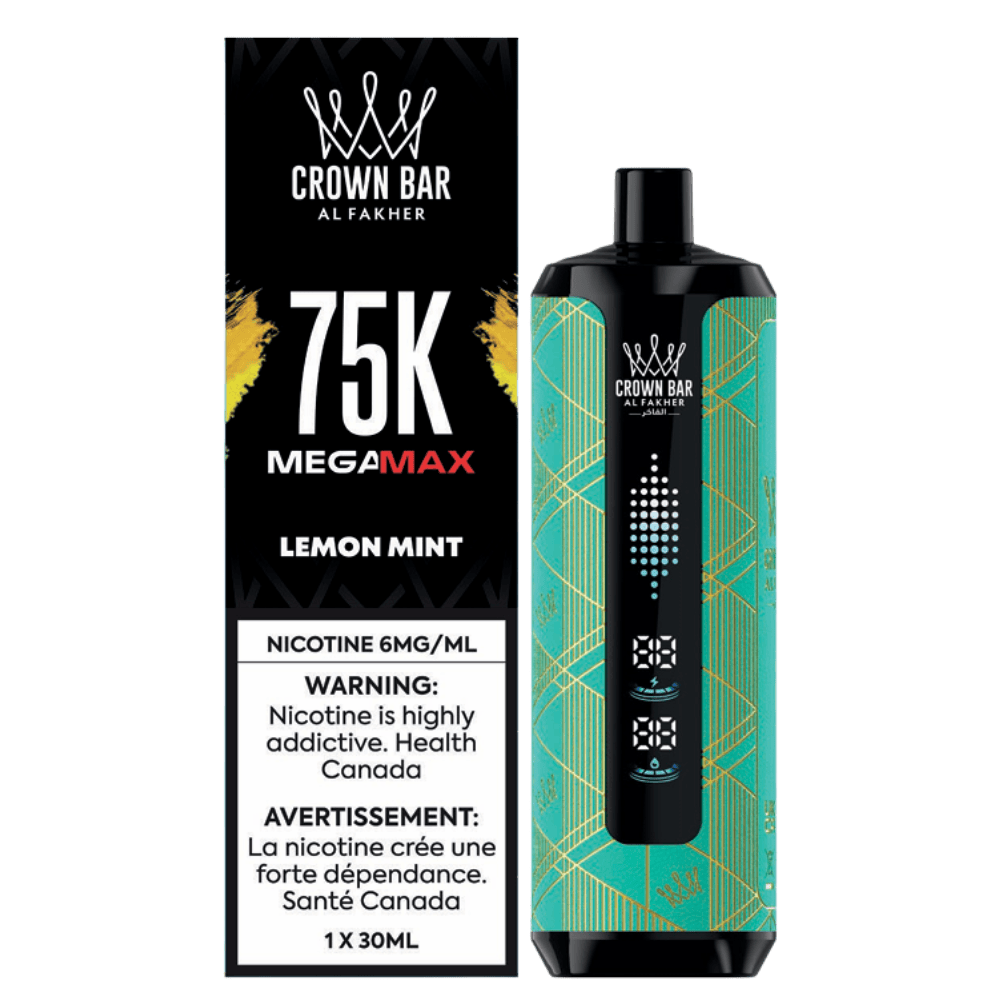 Al Fakher Mega Max 75K - Lemon Mint Disposable Vape