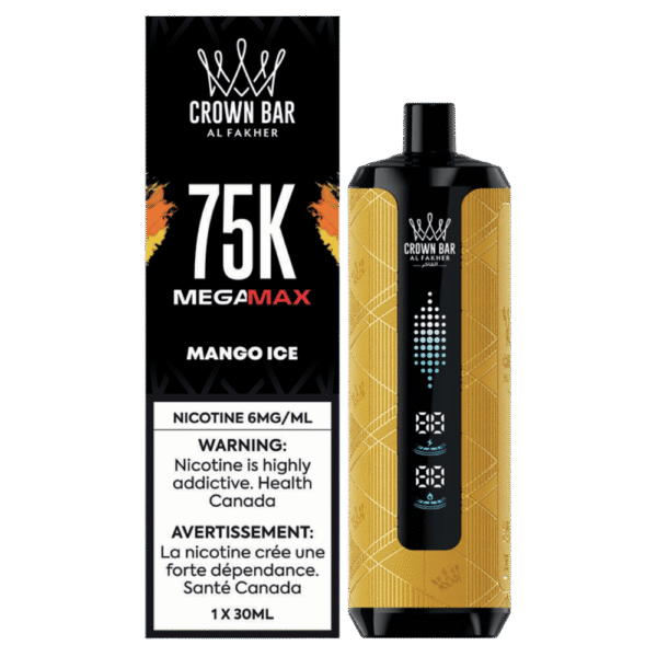 Al Fakher Mega Max 75K - Mango Ice Disposable Vape