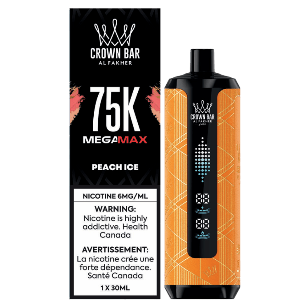 Al Fakher Mega Max 75K - Peach Ice Disposable Vape