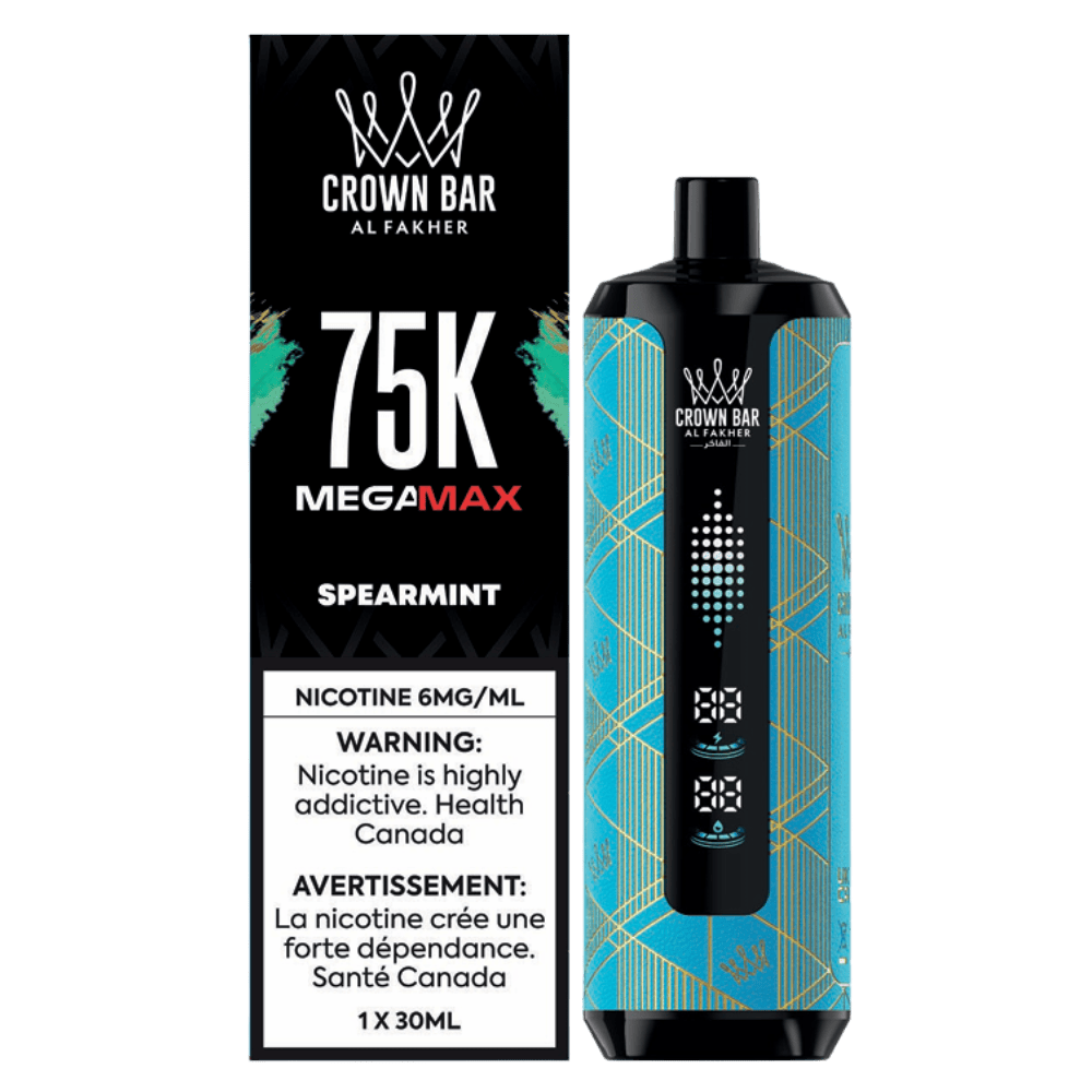 Al Fakher Mega Max 75K - Spearmint Disposable Vape