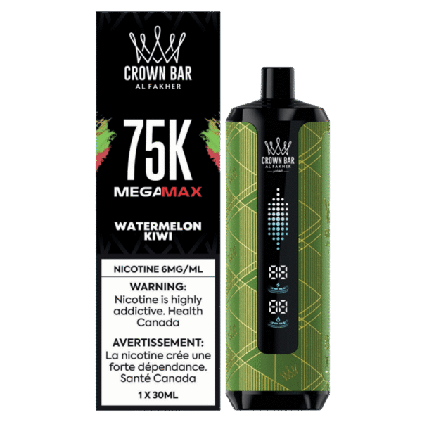 Al Fakher Mega Max 75K - Watermelon Kiwi Disposable Vape