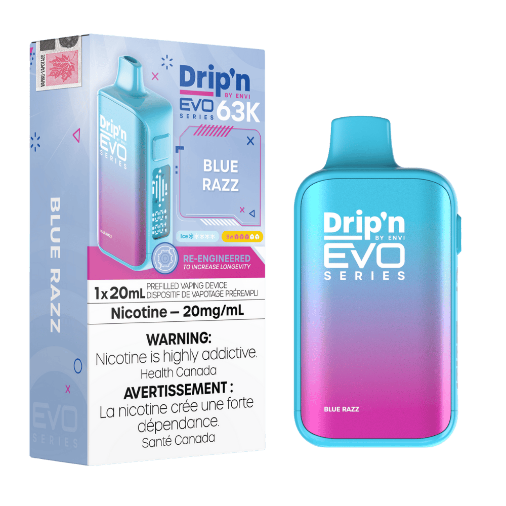 ENVI Drip'n EVO Series 63K - Strawberry Ice Disposable Vape