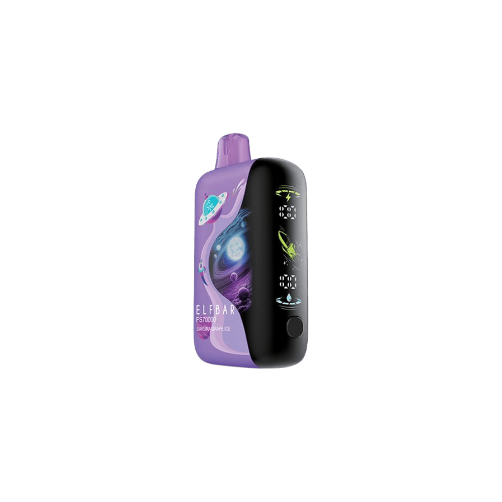 Elf Bar FS70K - Sakura Grape Ice Disposable Vape