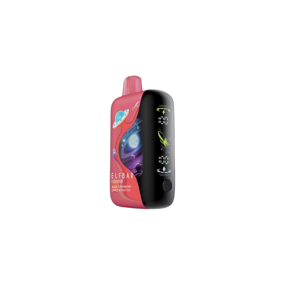 Elf Bar FS70K - Sour Strawberry Dragon Fruit Ice Disposable Vape