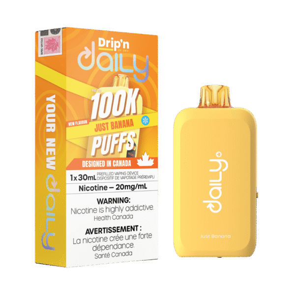 Envi Drip'n Daily 100K - Just Blue Razz Disposable Vape