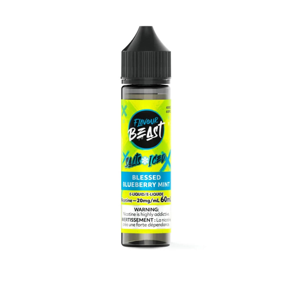 Flavour Beast 60ML Salt - Blessed Blueberry Mint Nic Salt E-Liquid
