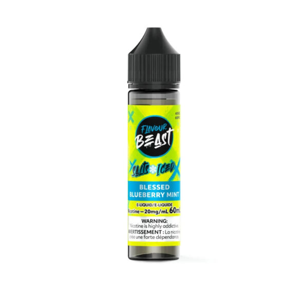 Flavour Beast 60ML Salt - Blessed Blueberry Mint Nic Salt E-Liquid