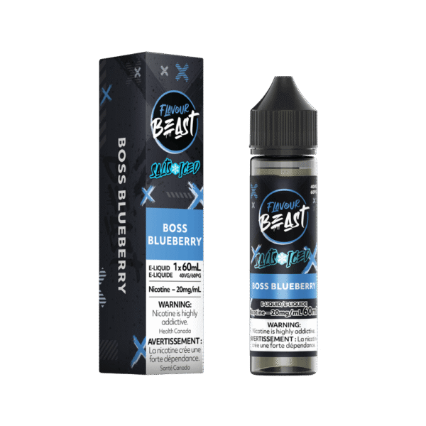 Flavour Beast 60ML Salt - Boss Blueberry Nic Salt E-Liquid