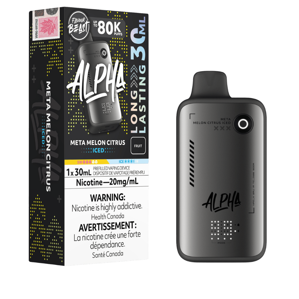 Flavour Beast Alpha 80K - Meta Melon Citrus Iced Disposable Vape