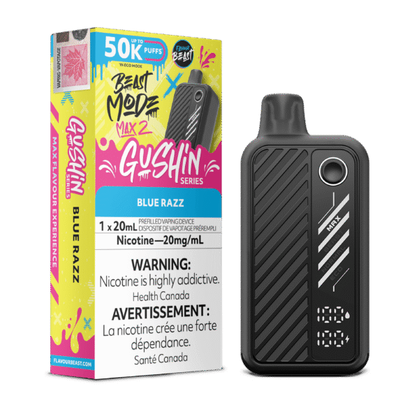 Flavour Beast Beast Mode Max 2 - Gushin Blue Razz Disposable Vape