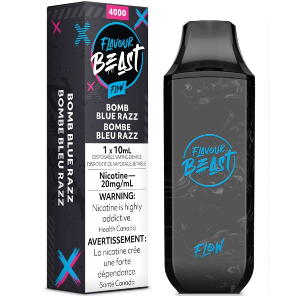 Flavour Beast Flow - Bomb Blue Razz Disposable Vape — 4one6 Vape Toronto