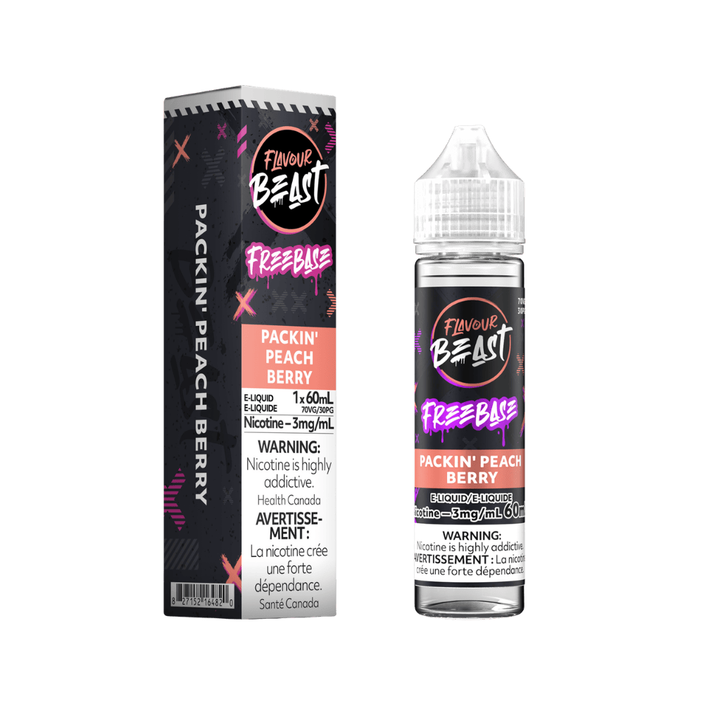 Flavour Beast Freebase - Packin Peach Berry E-Liquid
