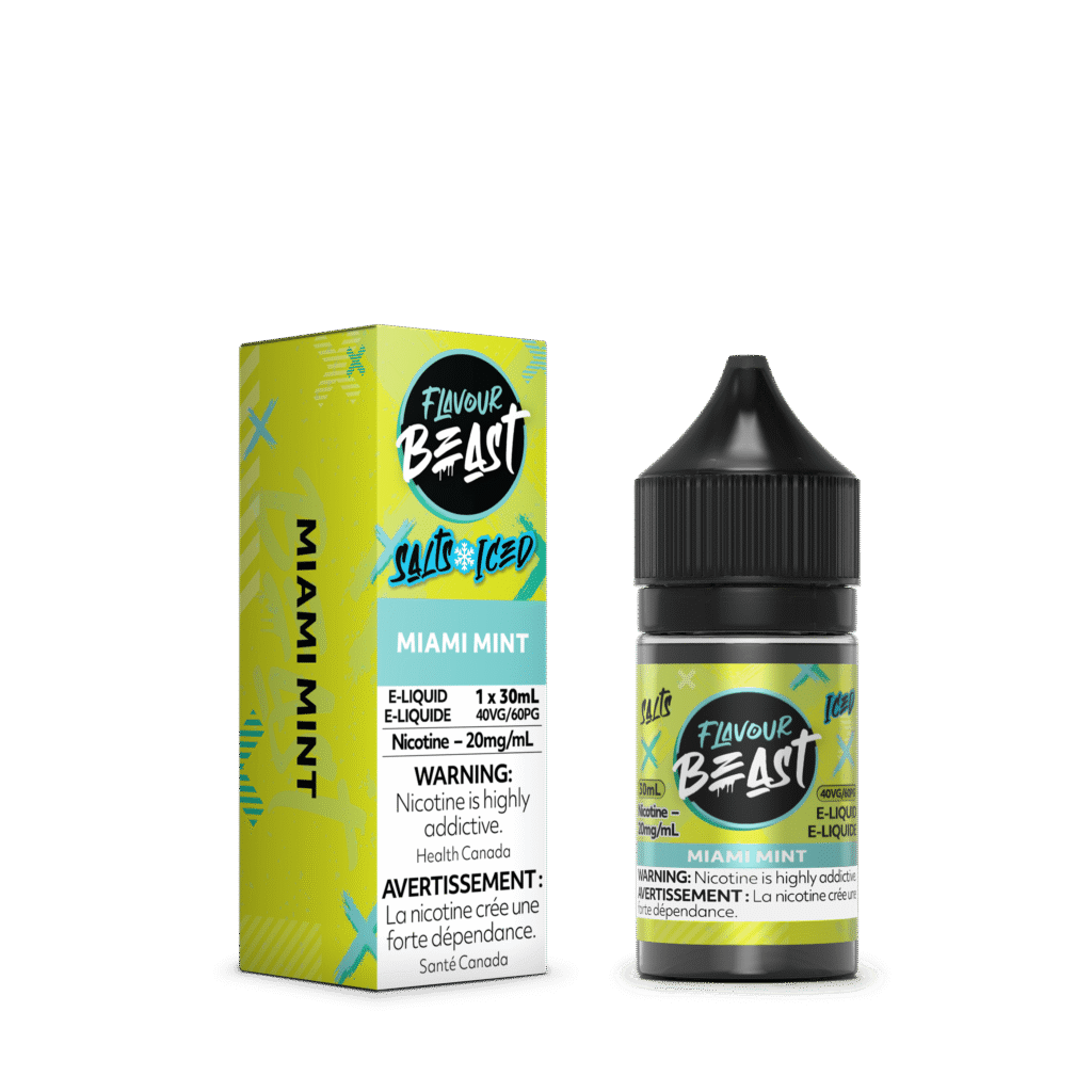 Flavour Beast Salt - Miami Mint Iced Nic Salt E-Liquid