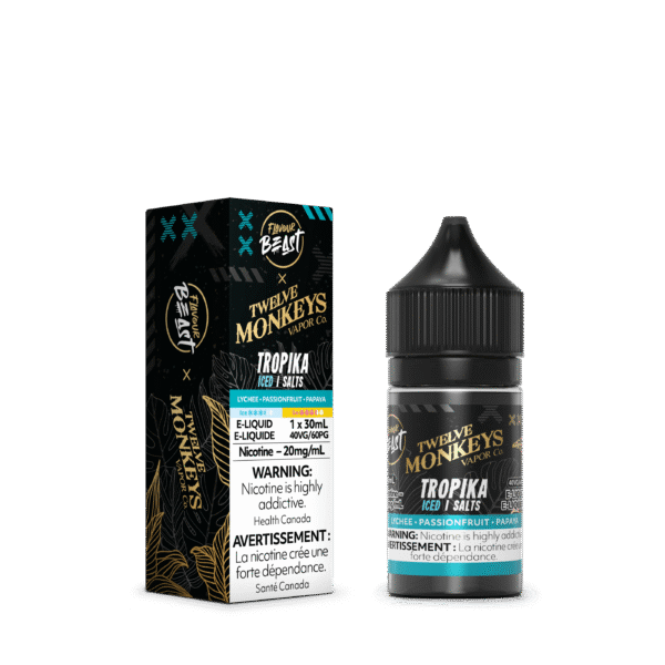 Flavour Beast x 12 Monkeys - Tropika Iced Nic Salt E-Liquid