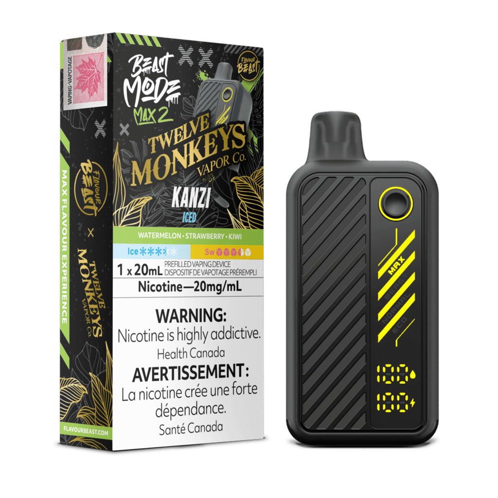 Flavour Beast x 12 Monkeys Beast Mode Max 2 - Kanzi Iced Disposable Vape
