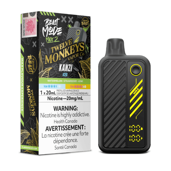 Flavour Beast x 12 Monkeys Beast Mode Max 2 - Kanzi Iced Disposable Vape