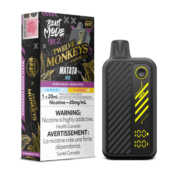 Flavour Beast x 12 Monkeys Beast Mode Max 2 - Matata Iced Disposable Vape