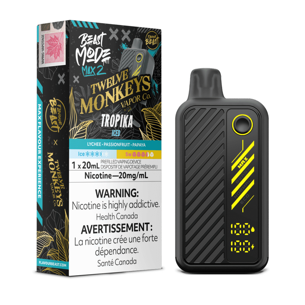 Flavour Beast x 12 Monkeys Beast Mode Max 2 - Tropika Iced Disposable Vape