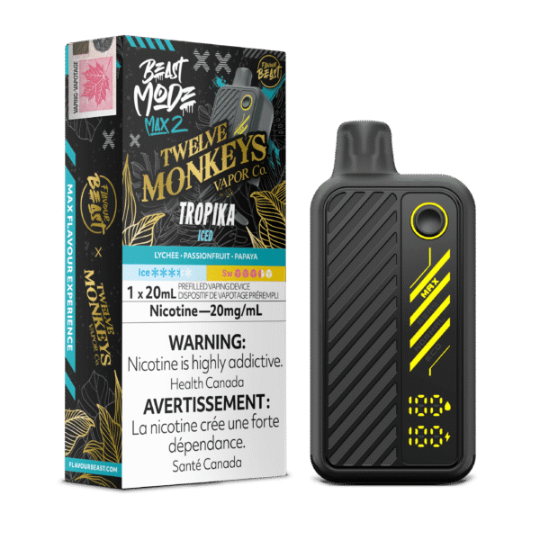 Flavour Beast x 12 Monkeys Beast Mode Max 2 - Tropika Iced Disposable Vape