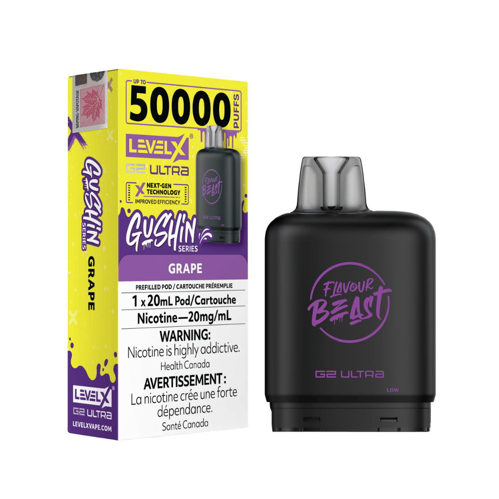 Level X G2 Flavour Beast Ultra Pod - Gushin Grape