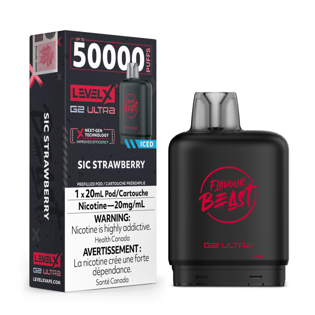 Level X G2 Flavour Beast Ultra Pod - Sic Strawberry
