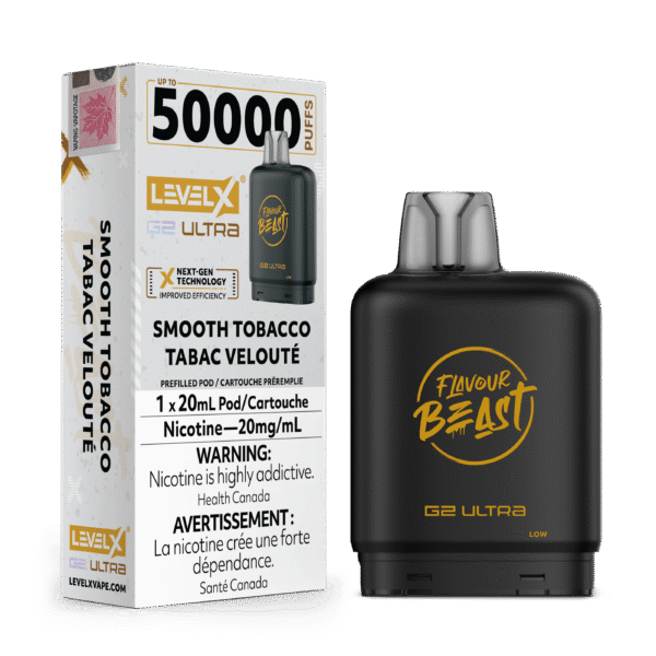 Level X G2 Flavour Beast Ultra Pod - Smooth Tobacco