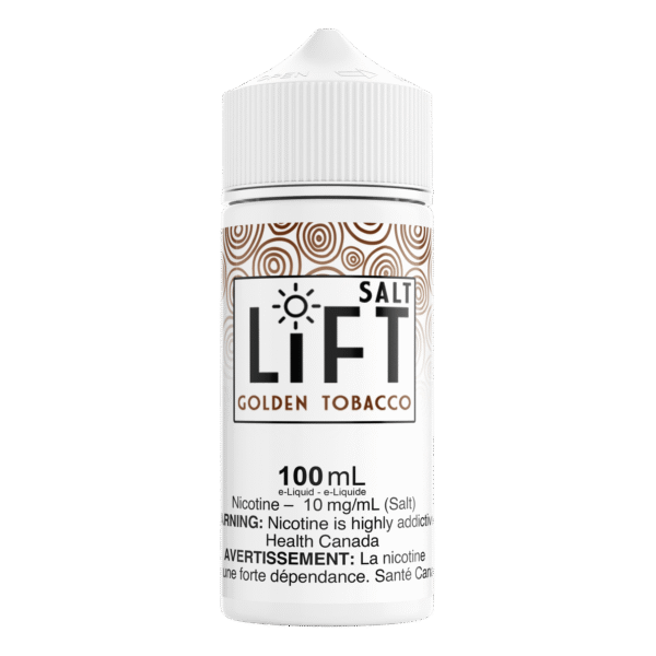 LiFT XL 100mL - Golden Tobacco Nic Salt E-Liquid