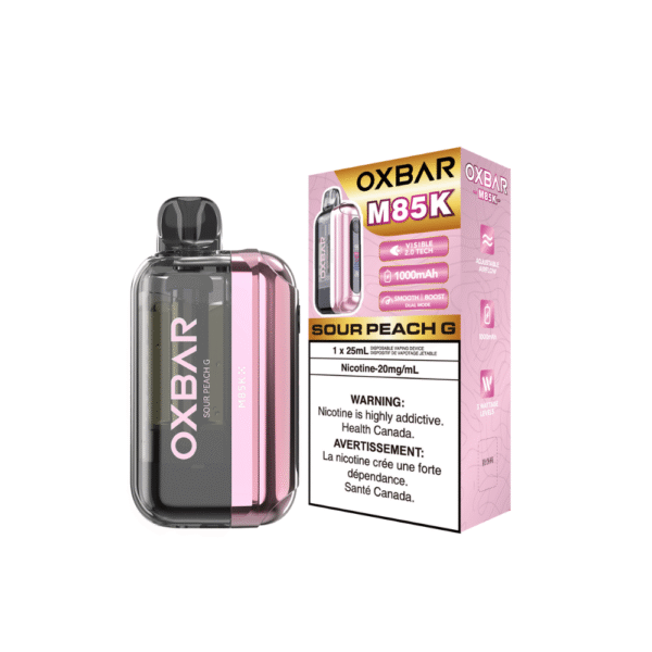 Oxbar M85K - Sour Peach G Disposable Vape
