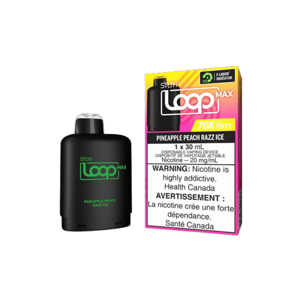 STLTH Loop Max 70K Pod - Pineapple Peach Razz Ice