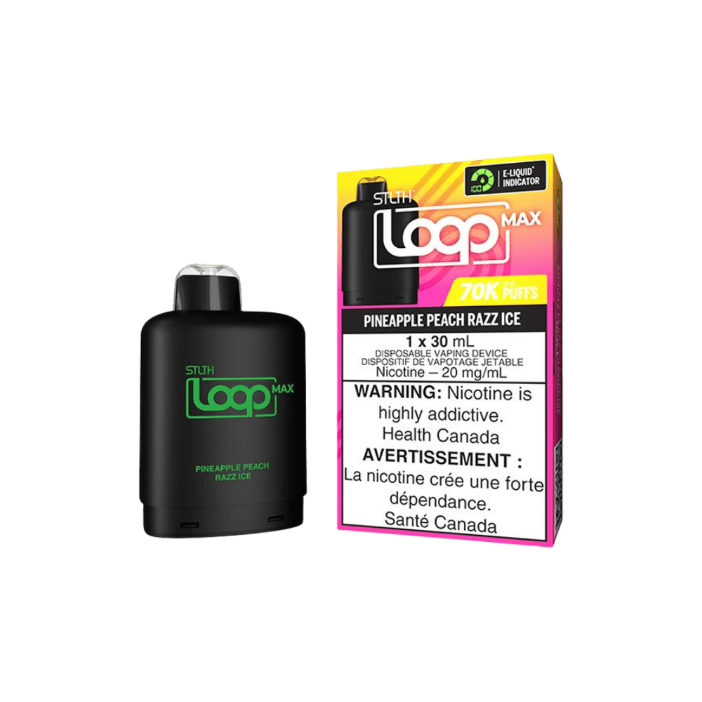STLTH Loop Max 70K Pod - Pineapple Peach Razz Ice