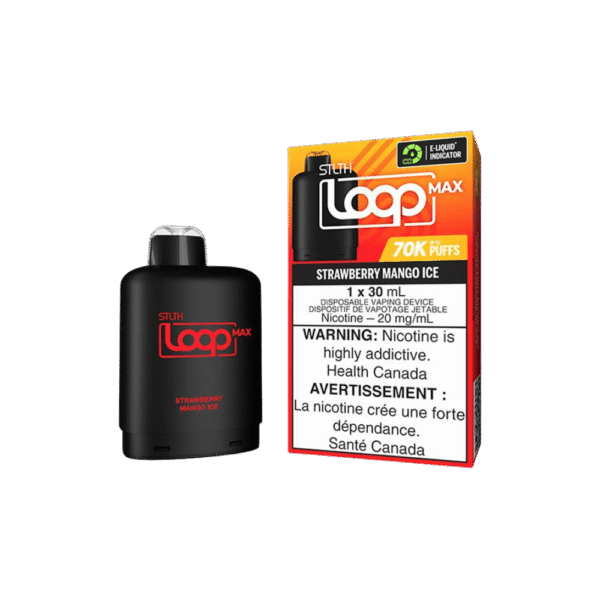 STLTH Loop Max 70K Pod - Strawberry Mango Ice