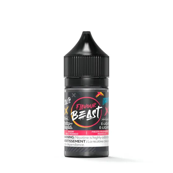 Flavour Beast 60ML Salt - Ragin' Razz Mango Iced Nic Salt E-Liquid — 4one6 Vape Toronto
