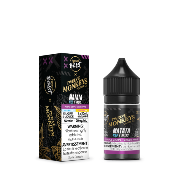 Flavour Beast x 12 Monkeys - Matata Iced Nic Salt E-Liquid — 4one6 Vape Toronto