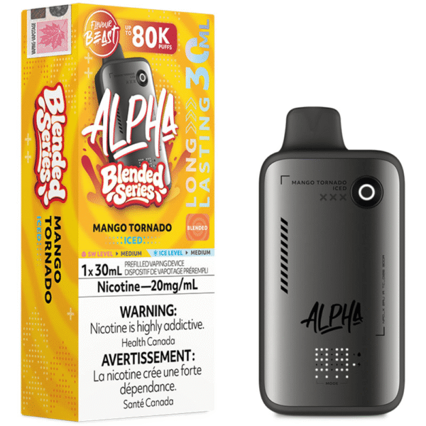 Flavour Beast Alpha 80K - Mango Tornado Iced Disposable Vape — 4one6 Vape Toronto
