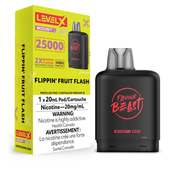 Level X G2 Flavour Beast Ultra Pod - Flippin' Fruit Flash — 4one6 Vape Toronto