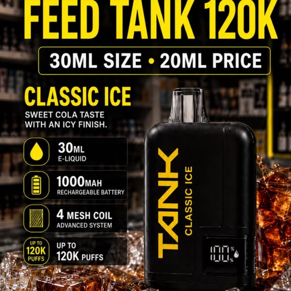 Feed Tank 120K — Classic Ice